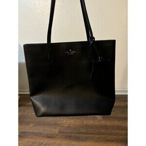 Kate Spade Black Bow Tote damaged straps